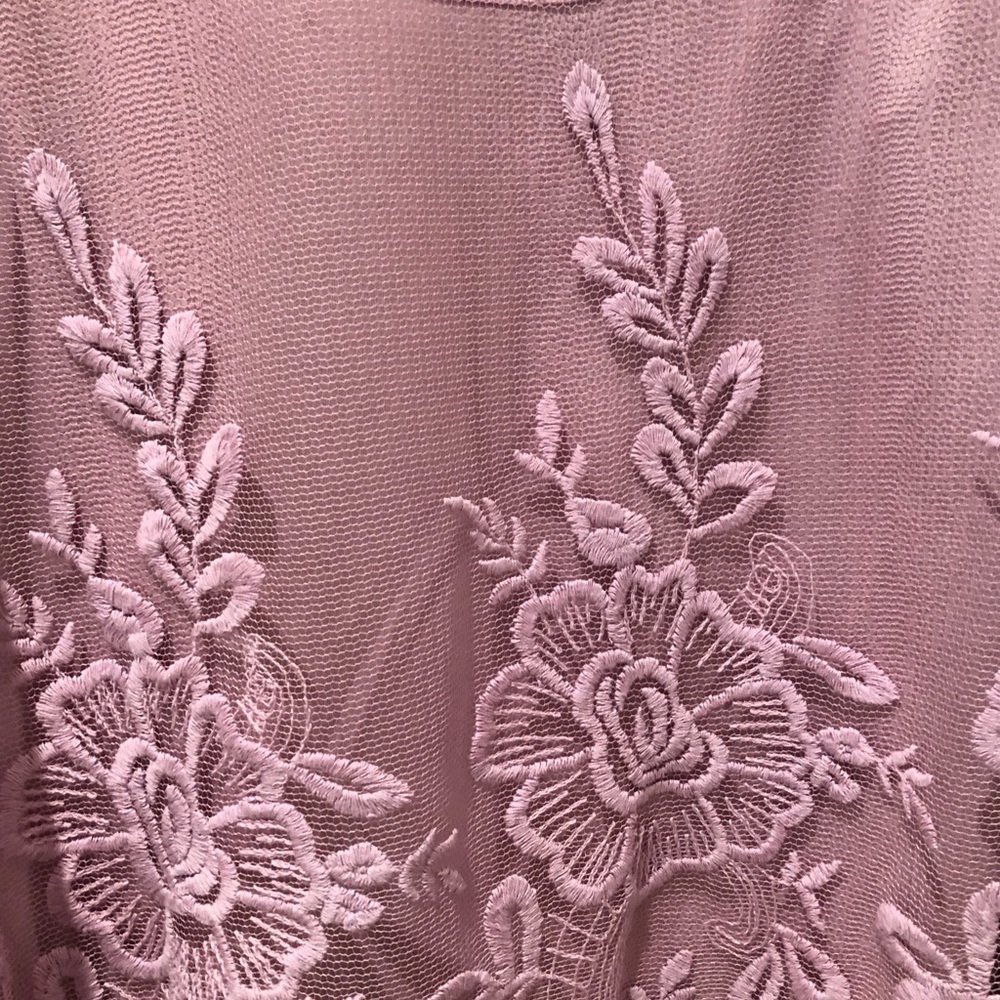Marc Bouwer Bell Sleeve Embroidery Sheer Top - Picture 6 of 10